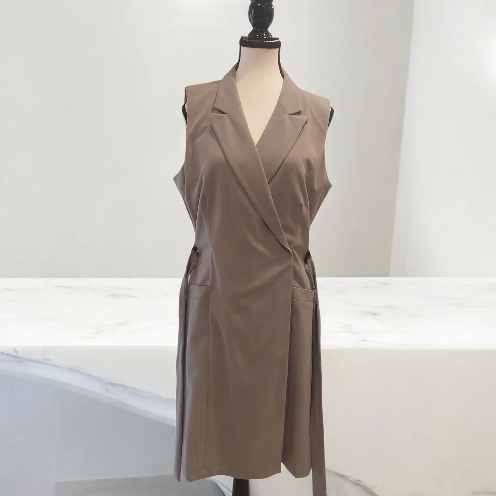 Calvin Klein Gray Mini Dress - Picture 3 of 9